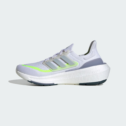 Adidas Ultraboost Light Sneakers - Grey White / Grey Blue / Lemon Yellow - view 2