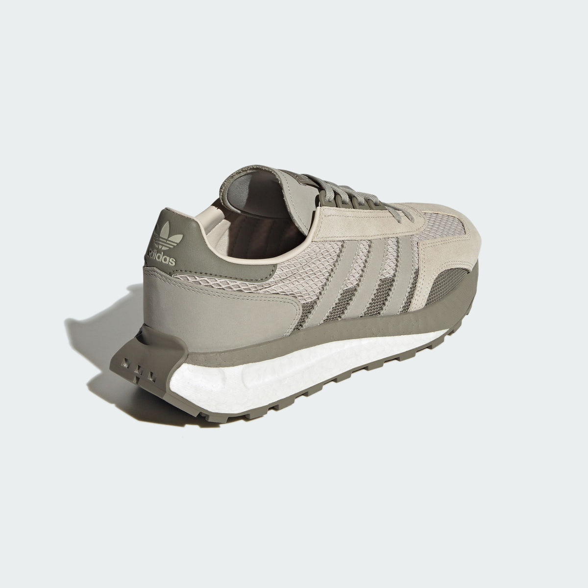 Adidas Retropy E5 Sneakers - Light Grey White / Light Olive - view 6
