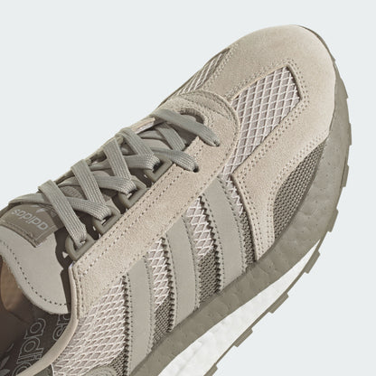 Adidas Retropy E5 Sneakers - Light Grey White / Light Olive - view 8