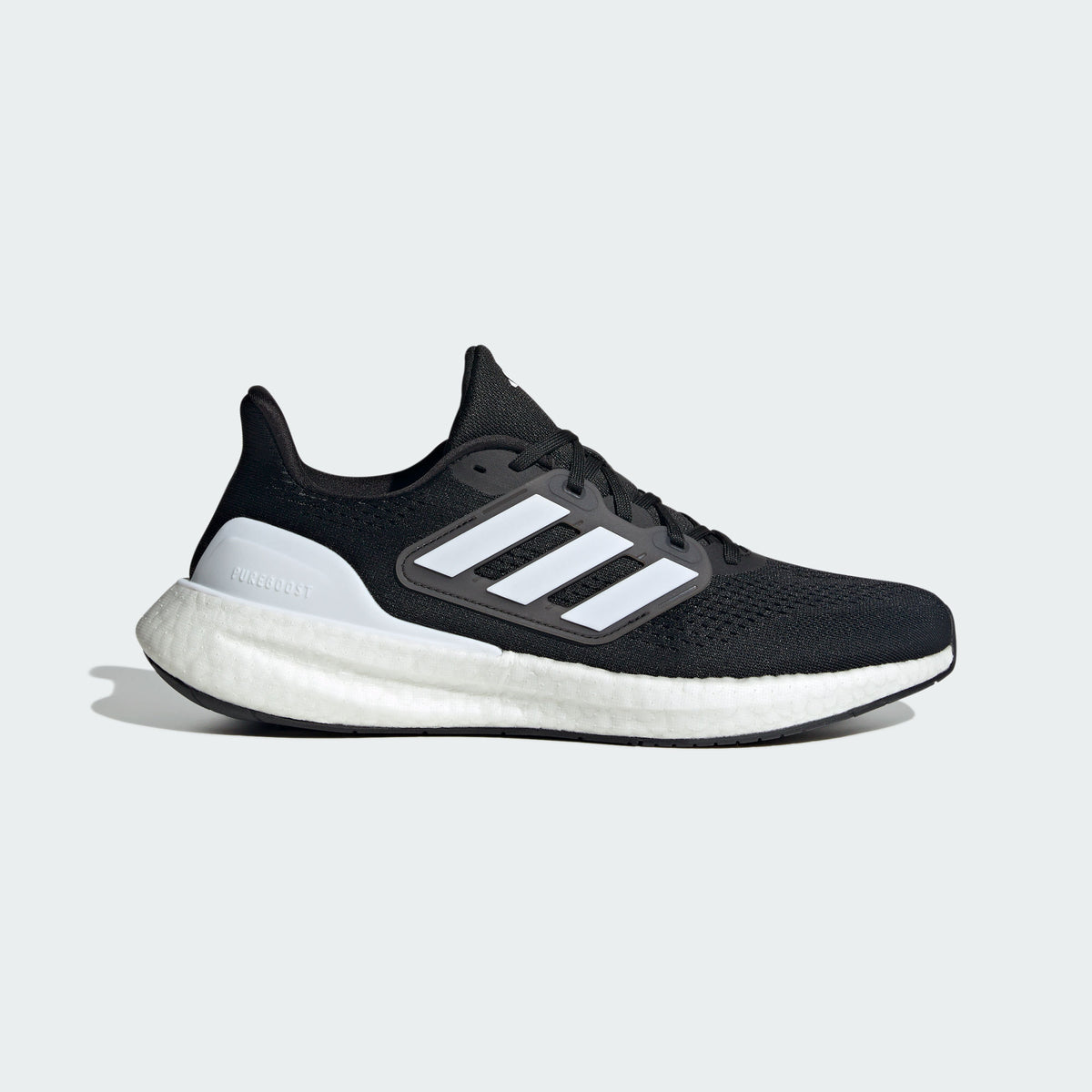 Adidas Pureboost 23 WIDE Sneakers - Black / White - view 1