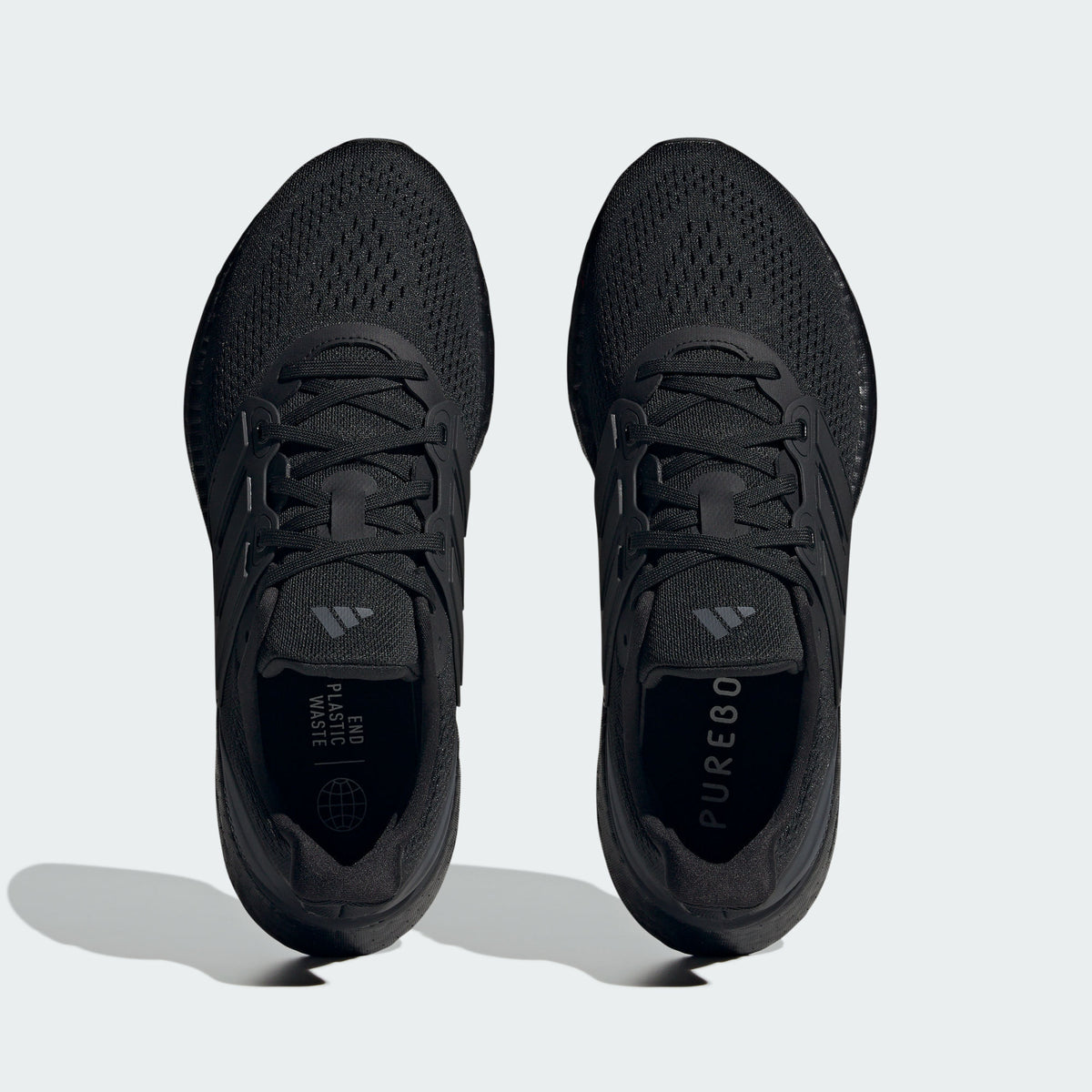 Adidas Pureboost 23 WIDE Sneakers - Black - view 3