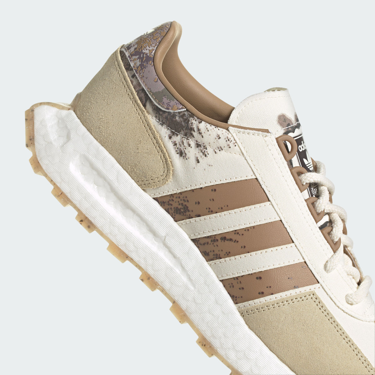 Adidas Retropy E5 Sneakers - Light Khaki / Off White / Coffee Brown - view 8