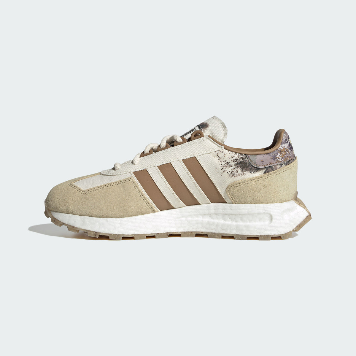 Adidas Retropy E5 Sneakers - Light Khaki / Off White / Coffee Brown - view 2