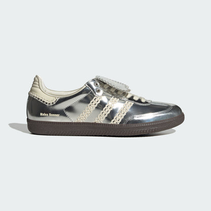 Adidas Wales Bonner Silver Samba Sneakers - view 1