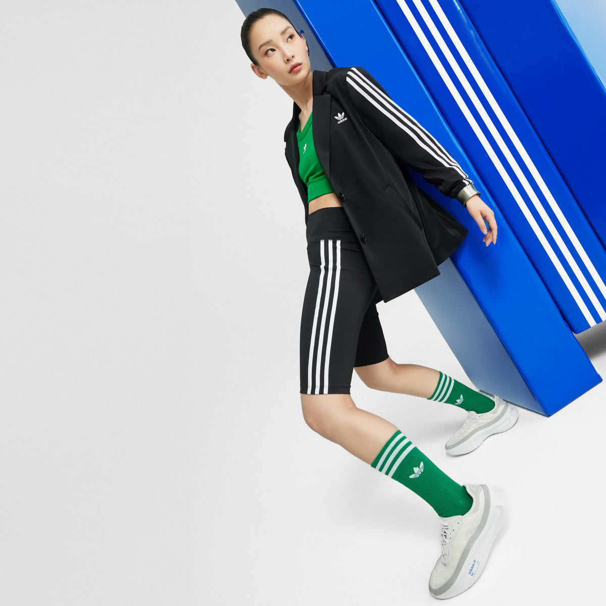 Adidas Adifom TRXN Sneakers - White / Grey - view 2