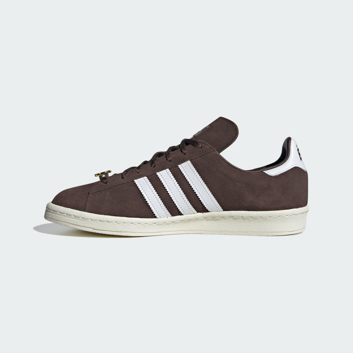 Adidas BAPE Campus 80S Sneakers - Dark Coffee / White - view 2