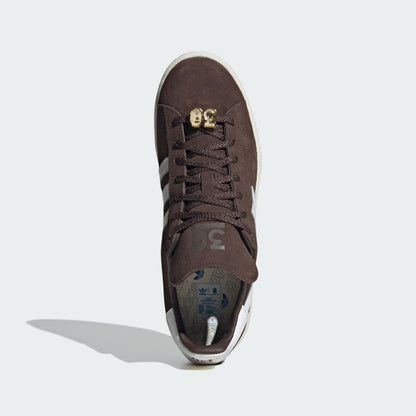 Adidas BAPE Campus 80S Sneakers - Dark Coffee / White - view 3