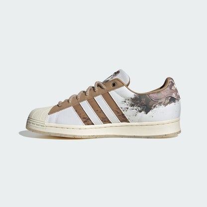 Adidas Superstar Sneakers - White / Light Tan / Off White - view 2