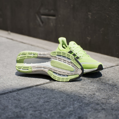 Adidas Ultraboost Light Sneakers - Solar Green / White / Black - view 1
