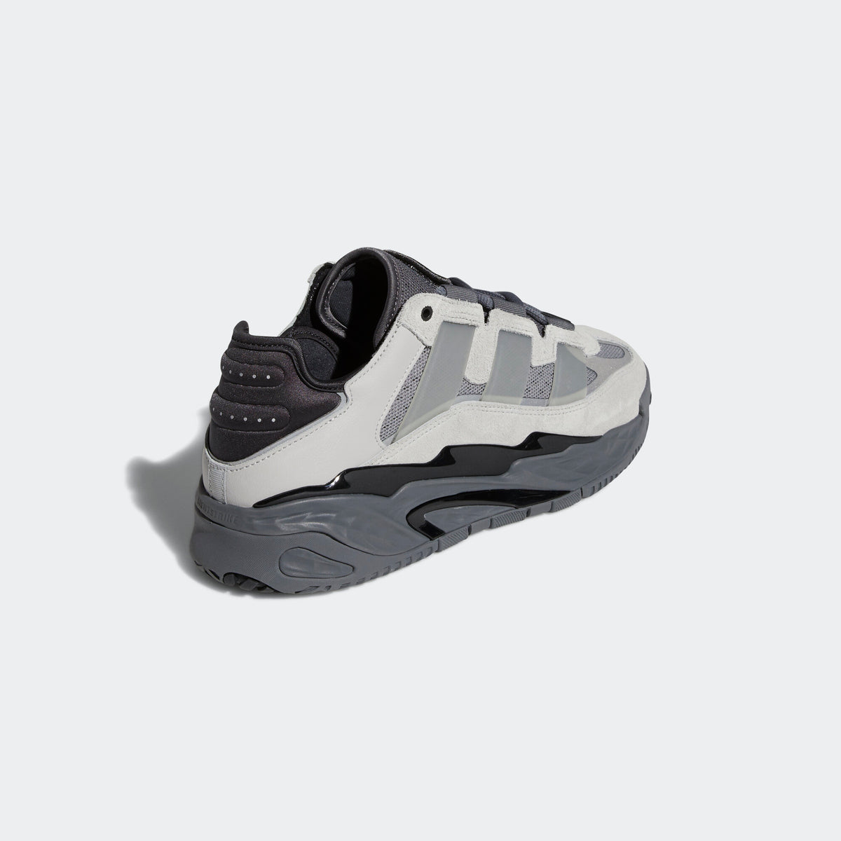 Adidas Niteball Sneakers - Light Grey / Dark Grey / Black - view 6