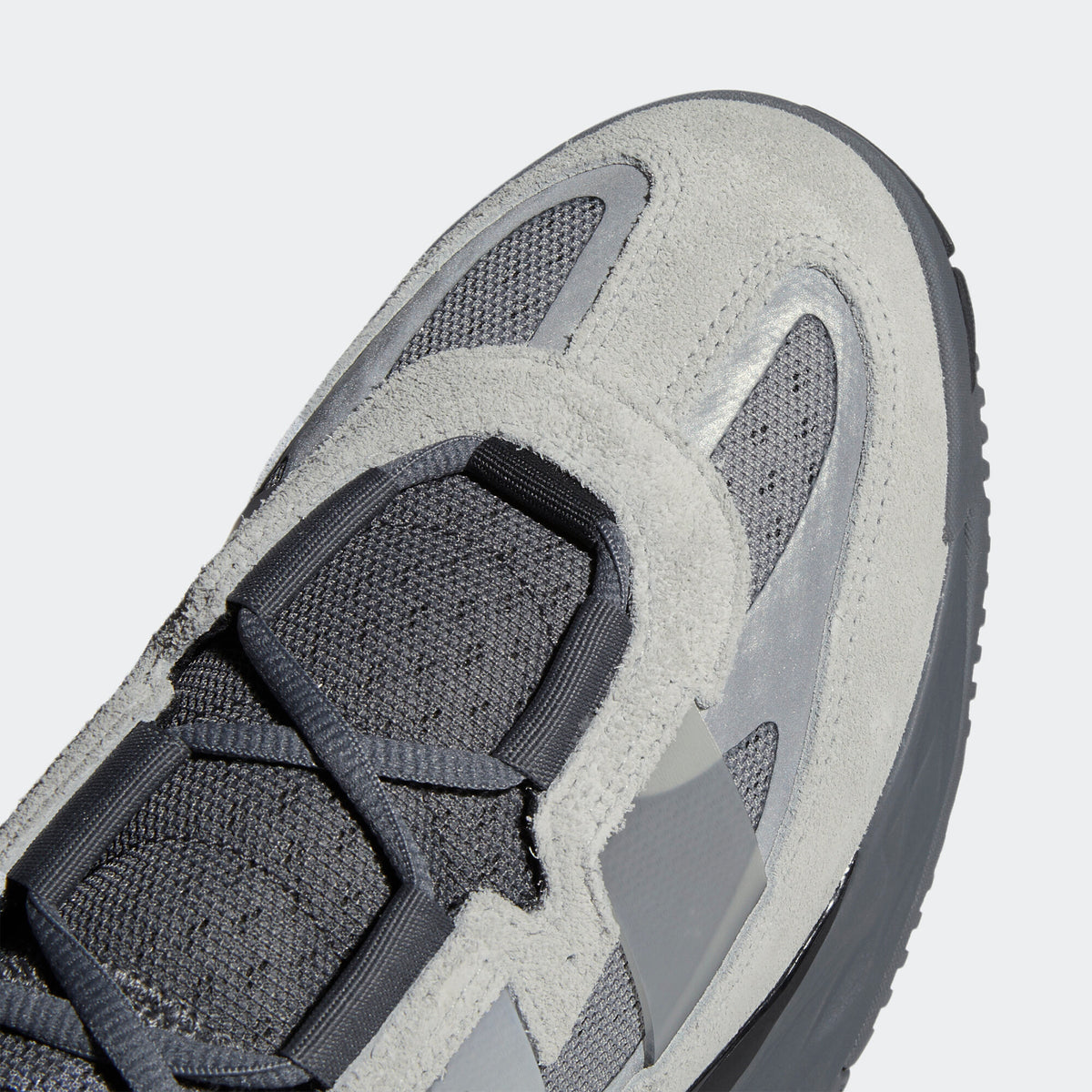 Adidas Niteball Sneakers - Light Grey / Dark Grey / Black - view 7
