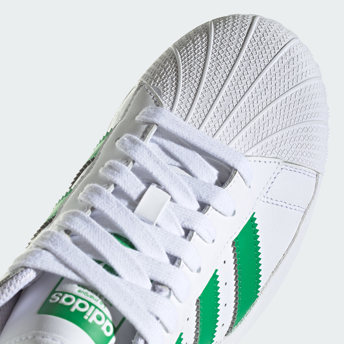 Adidas Superstar XLG Sneakers - White / Green - view 7