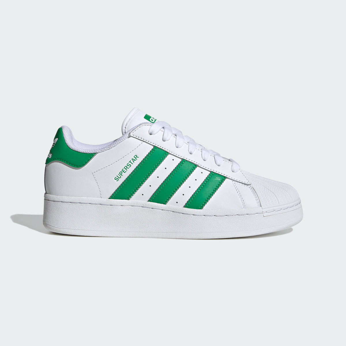 Adidas Superstar XLG Sneakers - White / Green - view 1