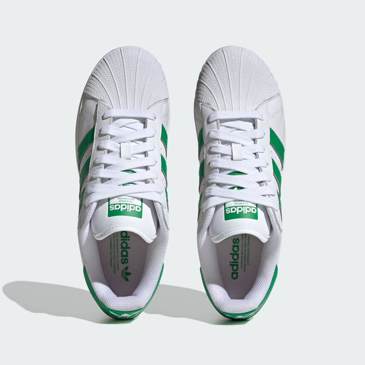 Adidas Superstar XLG Sneakers - White / Green - view 3