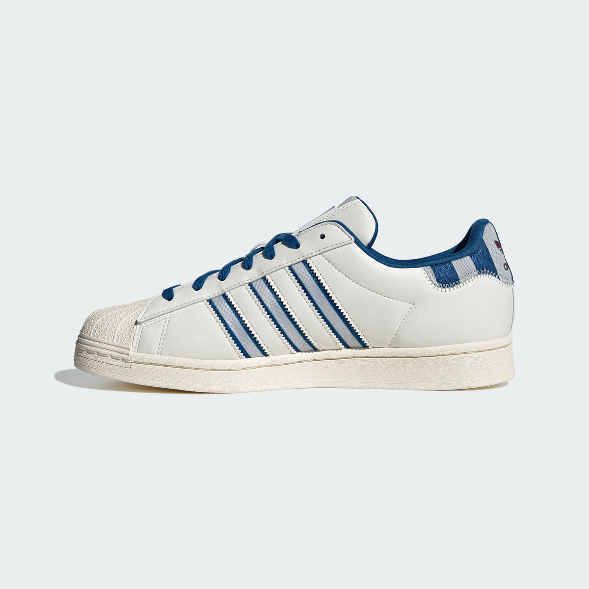 Adidas Superstar Sneakers - White / Grey / Blue - view 2