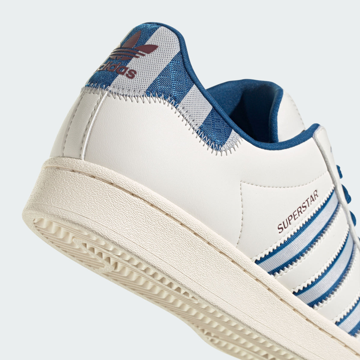 Adidas Superstar Sneakers - White / Grey / Blue - view 8