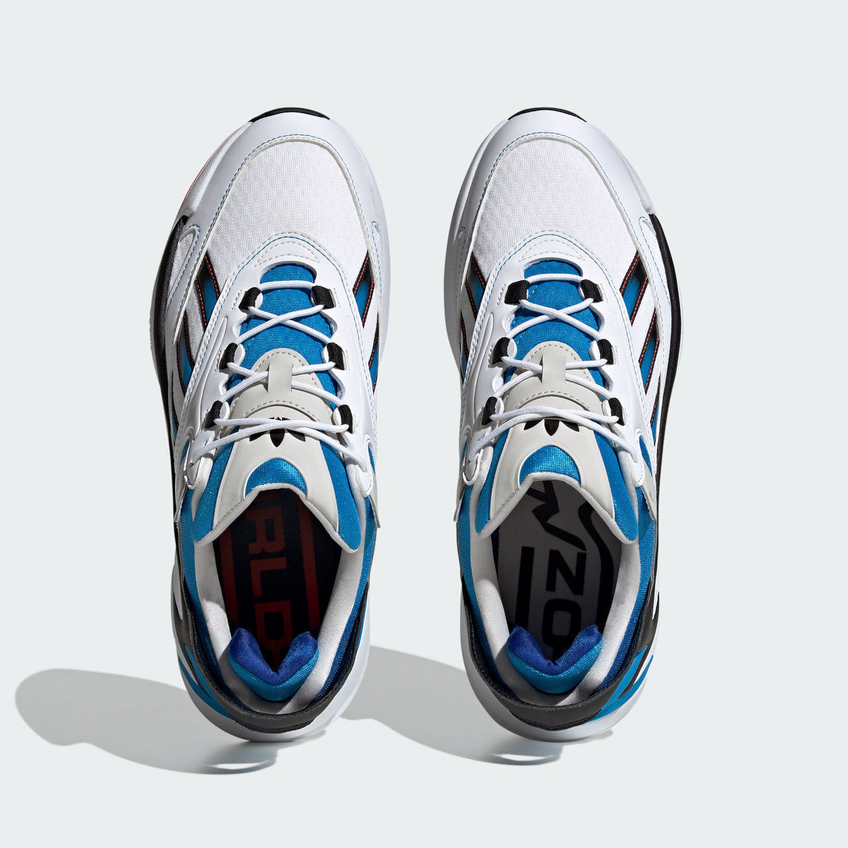 Adidas Ozmorph Sneakers - White / Blue / Light Grey / Black - view 7