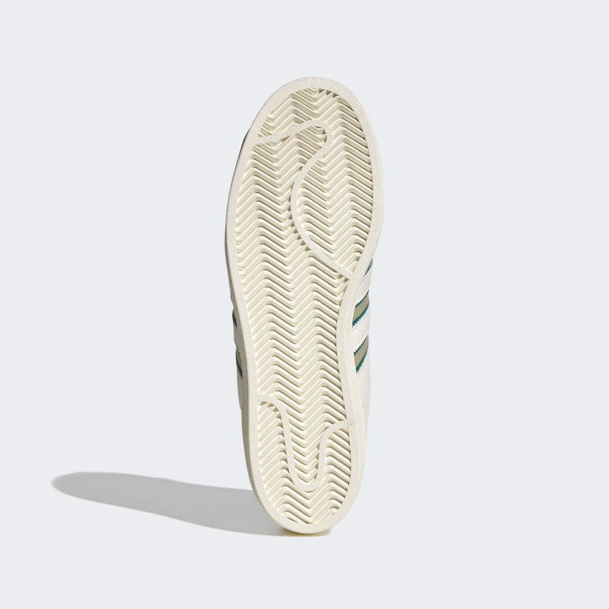 Adidas Superstar Sneakers - White / Light Green / Dark Green - view 4