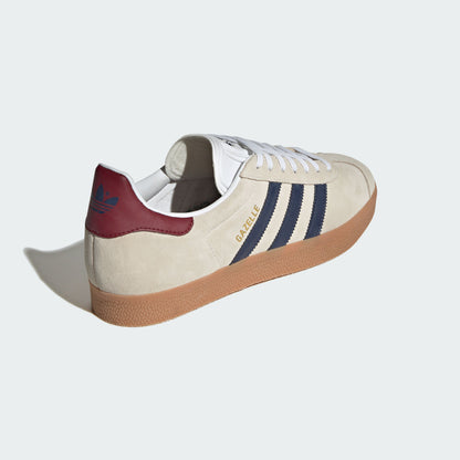 Adidas Gazelle Sneakers - White / Dark Blue / Shadow Red - view 6
