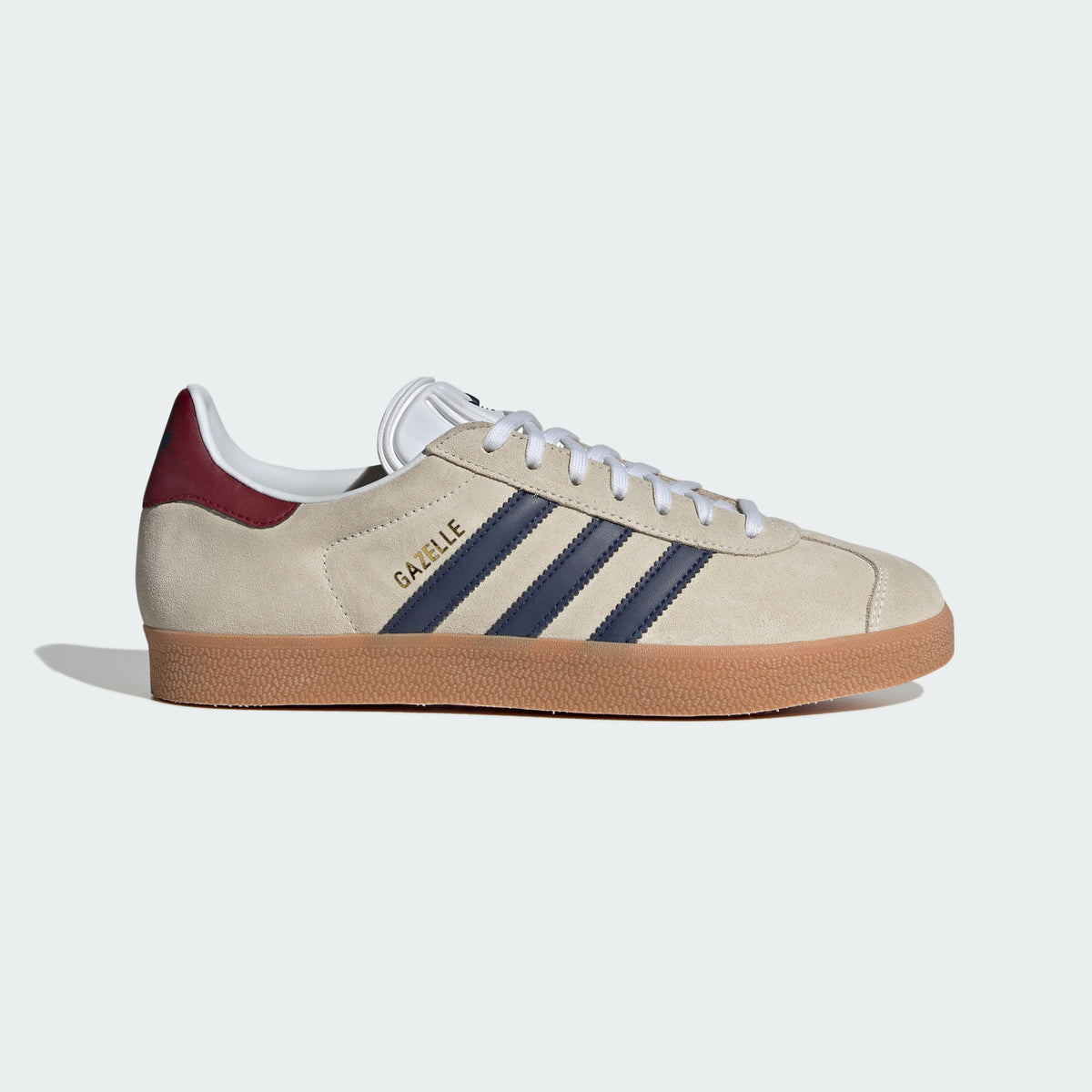 Adidas Gazelle Sneakers - White / Dark Blue / Shadow Red - view 1