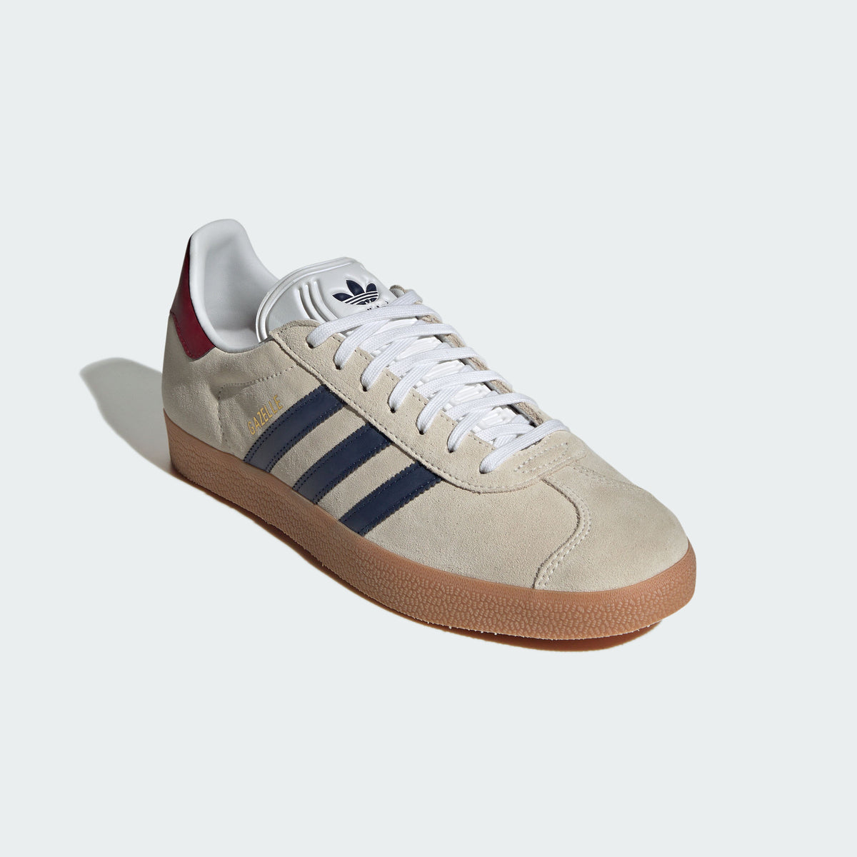 Adidas Gazelle Sneakers - White / Dark Blue / Shadow Red - view 5