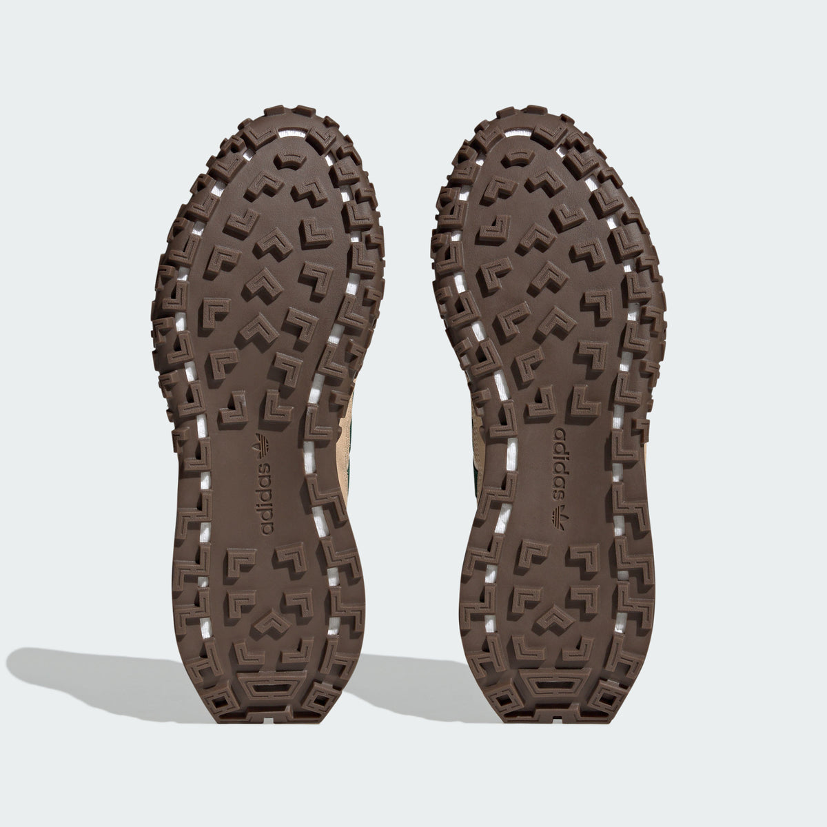 Adidas Retropy E5 Sneakers - Tan / Khaki / Forest Green - view 4