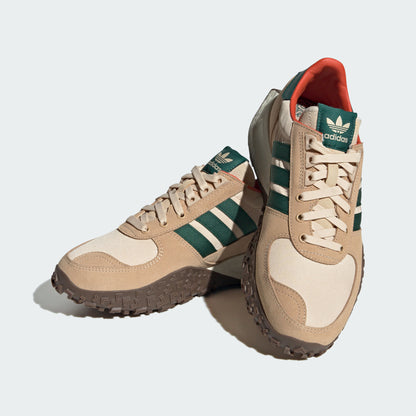 Adidas Retropy E5 Sneakers - Tan / Khaki / Forest Green - view 5