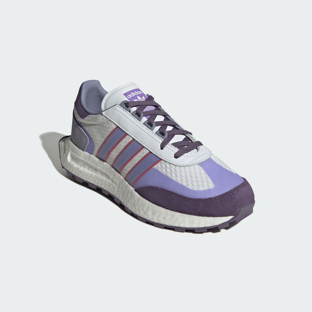 Adidas Retropy E5 Sneakers - White / Dark Purple / Light Purple / Grey - view 5