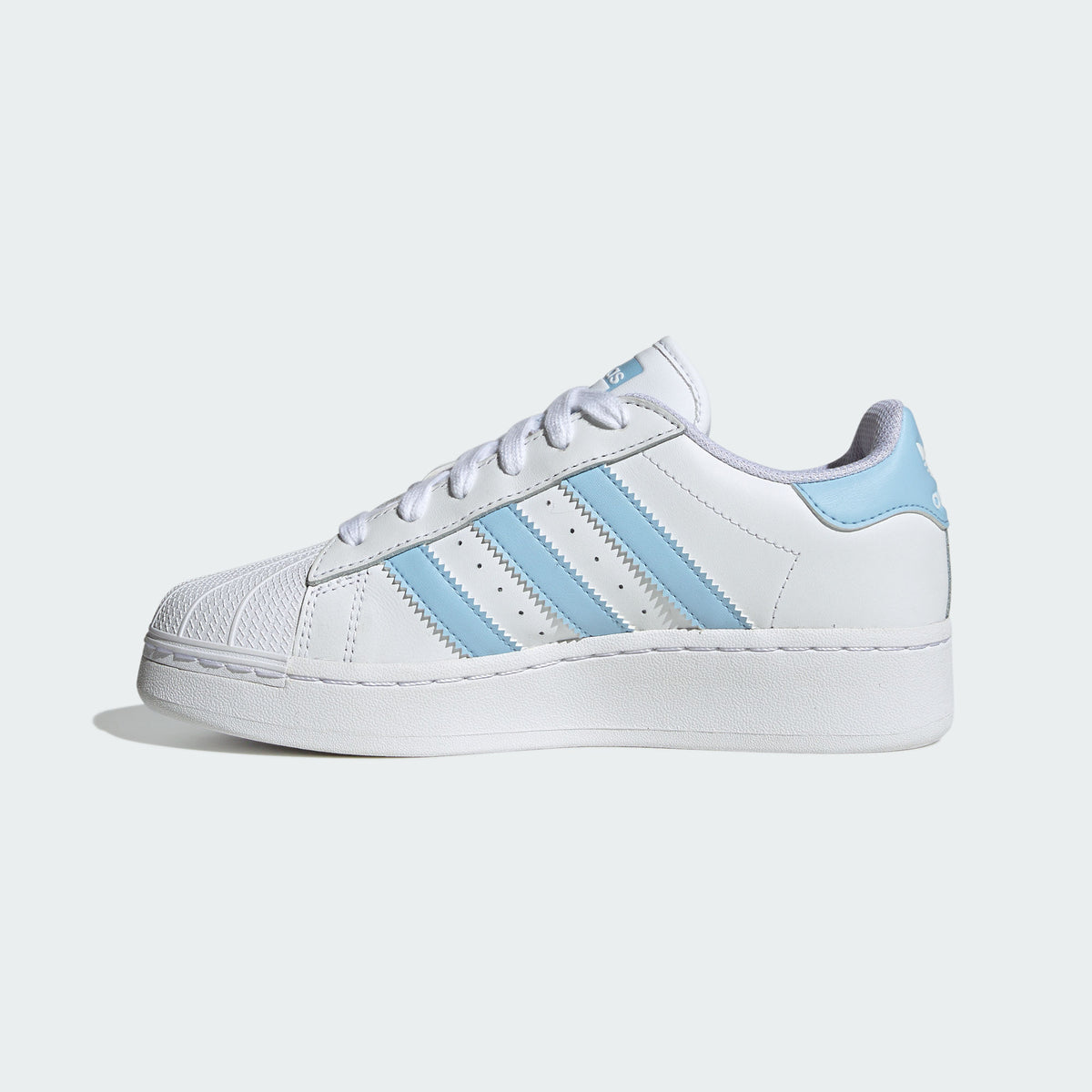 Adidas Superstar XLG Sneakers - White / Baby Blue - view 3