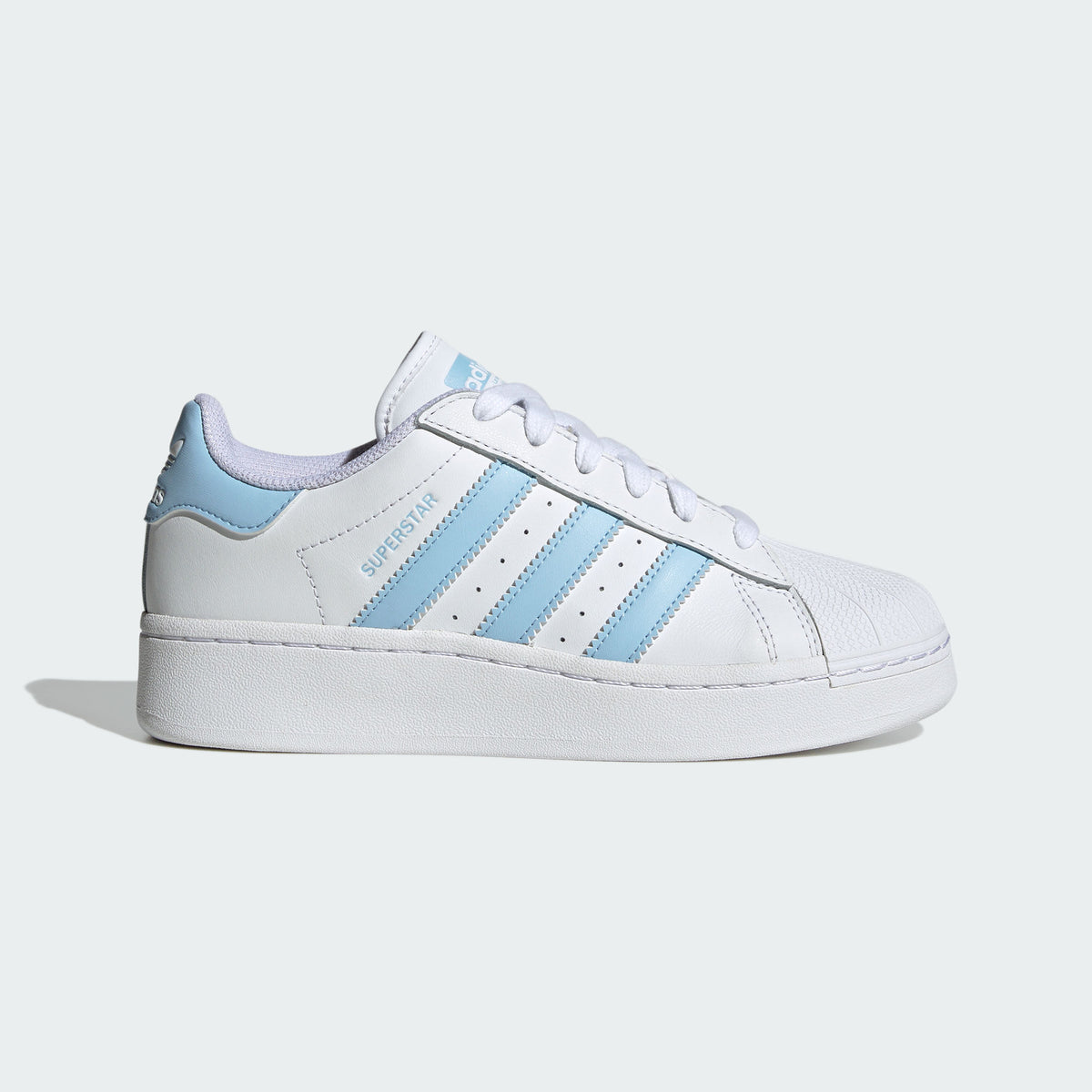 Adidas Superstar XLG Sneakers - White / Baby Blue - view 2