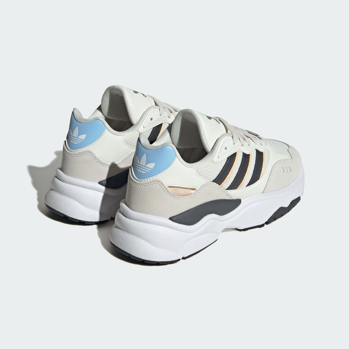 Adidas Retropy E5 Sneakers - Beige / Grey / Black / Blue - view 6