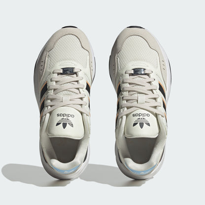 Adidas Retropy E5 Sneakers - Beige / Grey / Black / Blue - view 3