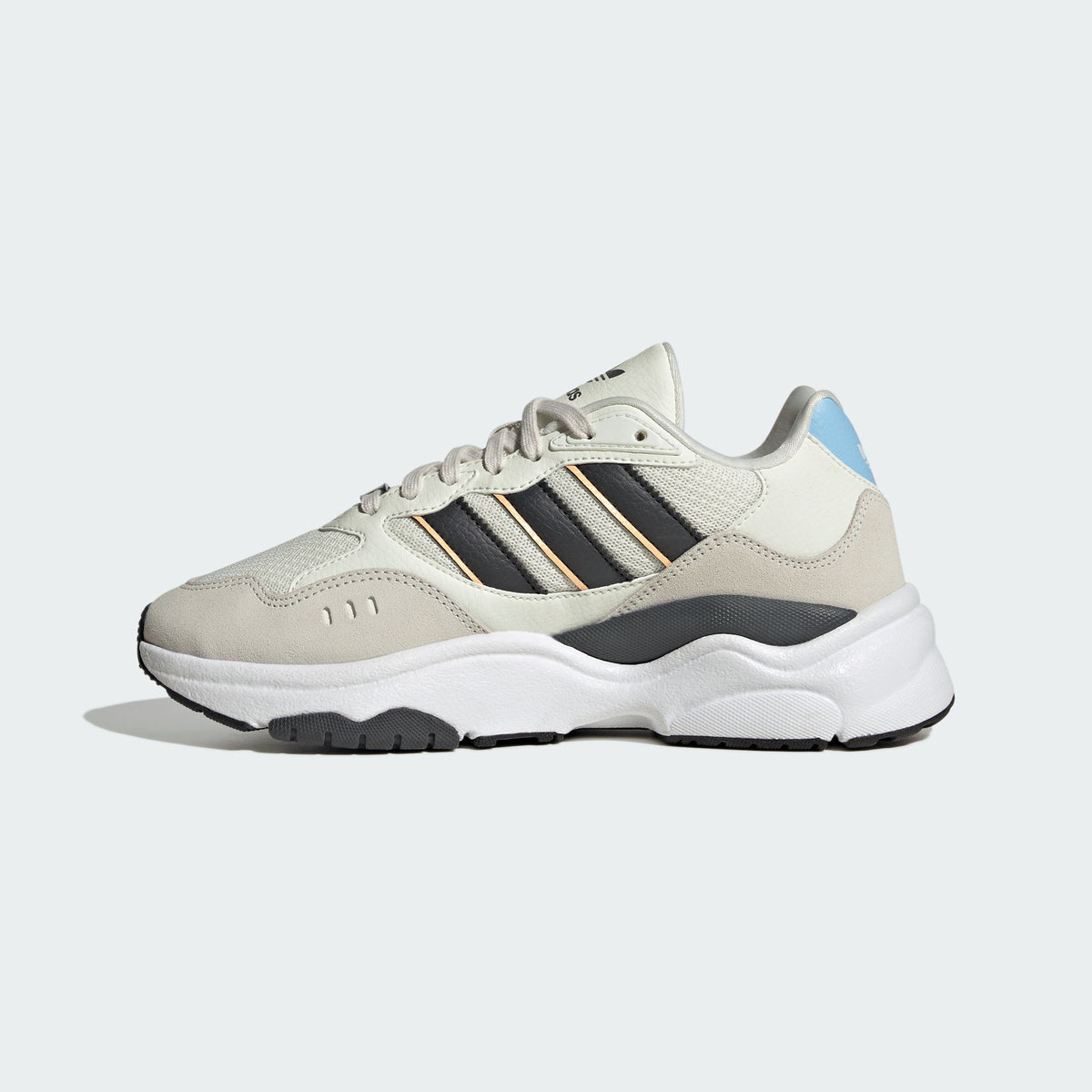 Adidas Retropy E5 Sneakers - Beige / Grey / Black / Blue - view 2