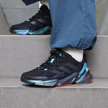 Adidas X9000L4 Sneakers - Black / Blue / Orange Red - view 1