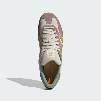 Adidas Gazelle Indoor Sneakers - Better Scarlet / Chalk White / Gold - view 3