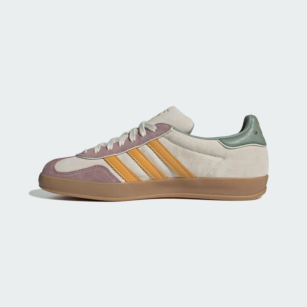 Adidas Gazelle Indoor Sneakers - Better Scarlet / Chalk White / Gold - view 2