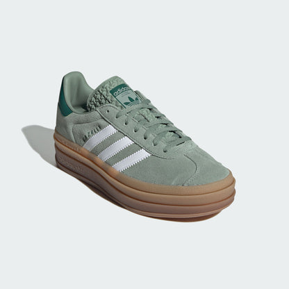 Adidas Gazelle BOLD Sneakers - Sage / White - view 5