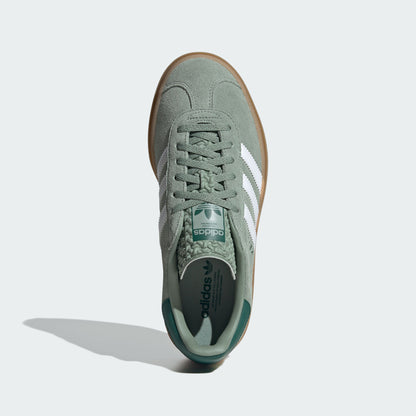 Adidas Gazelle BOLD Sneakers - Sage / White - view 3