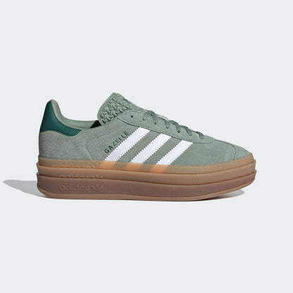 Adidas Gazelle BOLD Sneakers - Sage / White - view 1