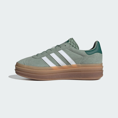 Adidas Gazelle BOLD Sneakers - Sage / White - view 2