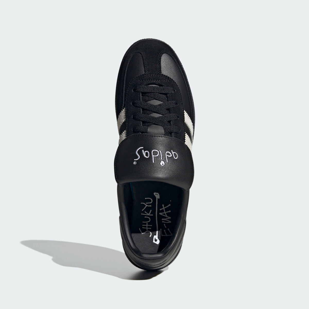 Adidas Shukyu & E-WAX Handball Spezial Sneakers - Black / White - view 3