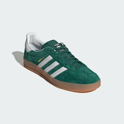 Adidas Gazelle Indoor Trainers Sneakers - Better Scarlet / Chalk White / Gold - view 5