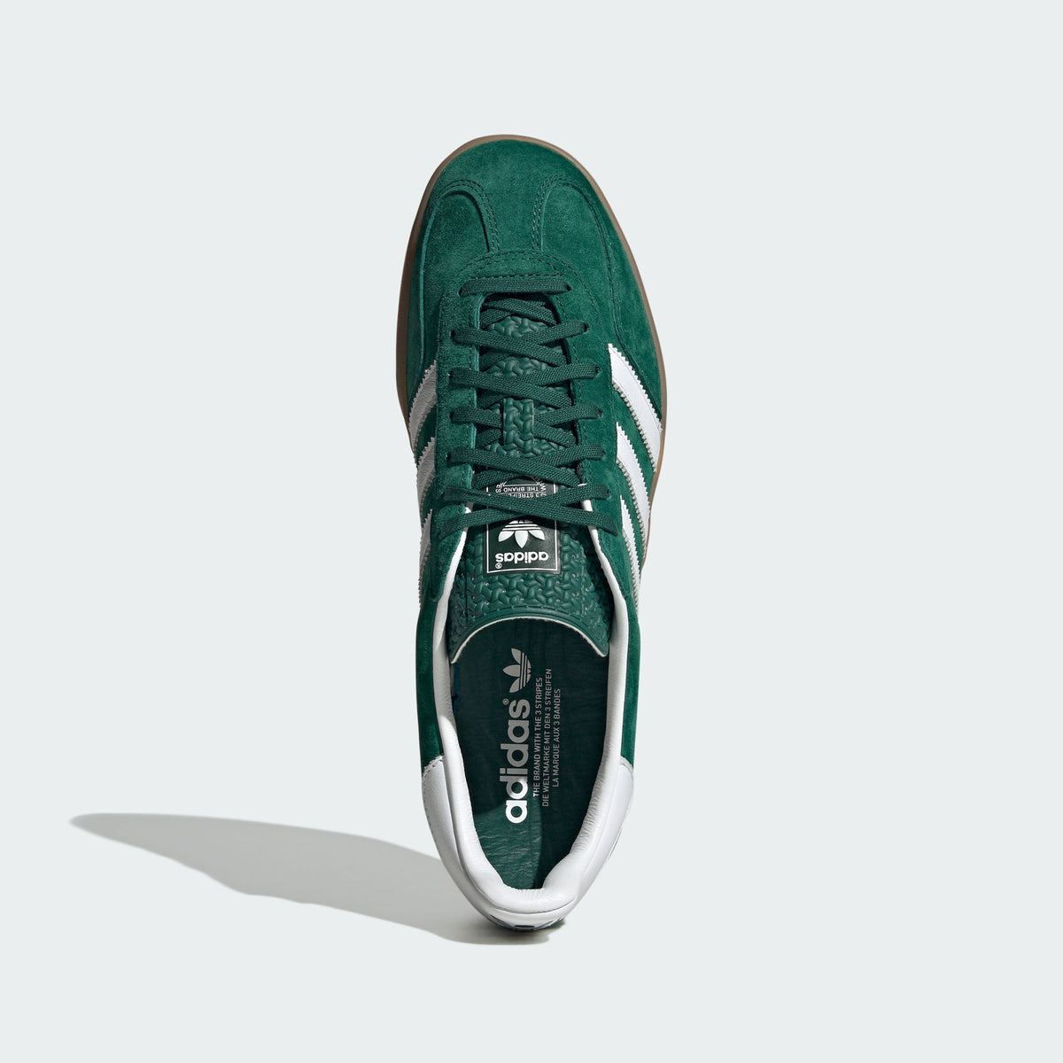 Adidas Gazelle Indoor Trainers Sneakers - Better Scarlet / Chalk White / Gold - view 3