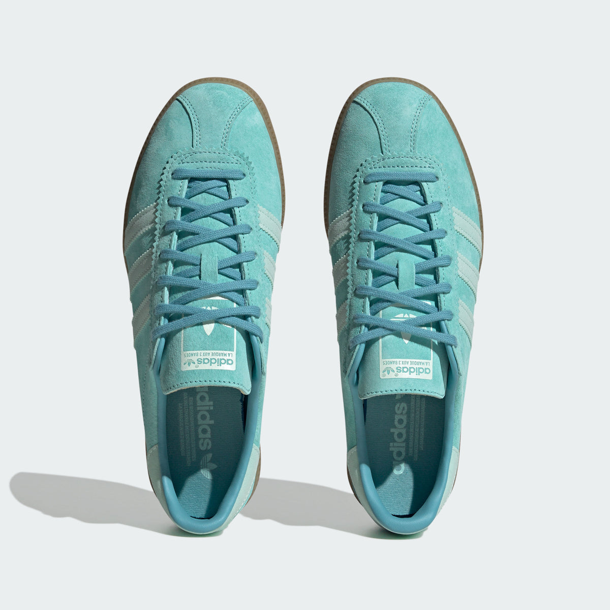 Adidas Bermuda Sneakers - Peacock Blue / Sky Blue - view 3