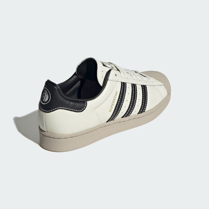 Adidas Superstar Sneakers - Off White / Khaki Brown / Black - view 6