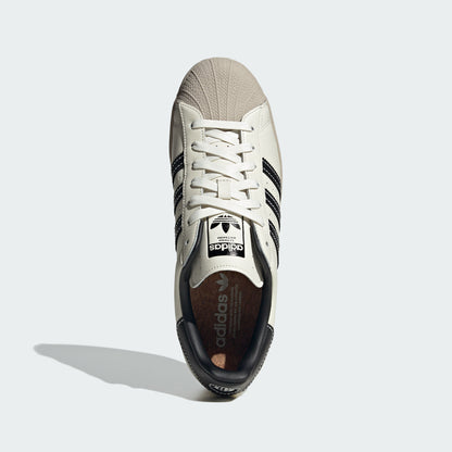 Adidas Superstar Sneakers - Off White / Khaki Brown / Black - view 3