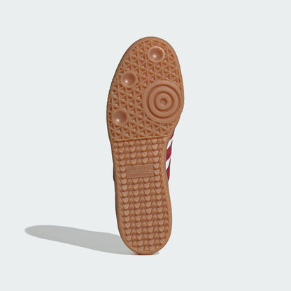 Adidas Sporty & RICH Samba OG Sneakers - White / Red / Light Brown - view 5