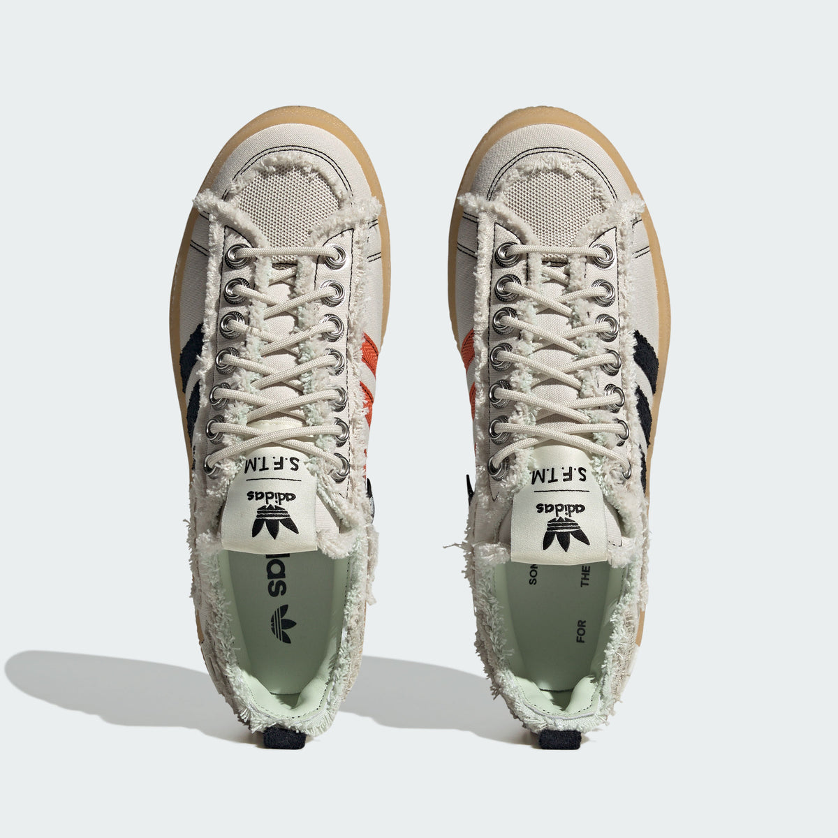 Adidas SONG FOR THE MUTE Campus 80S Sneakers - Off White / Black - view 8