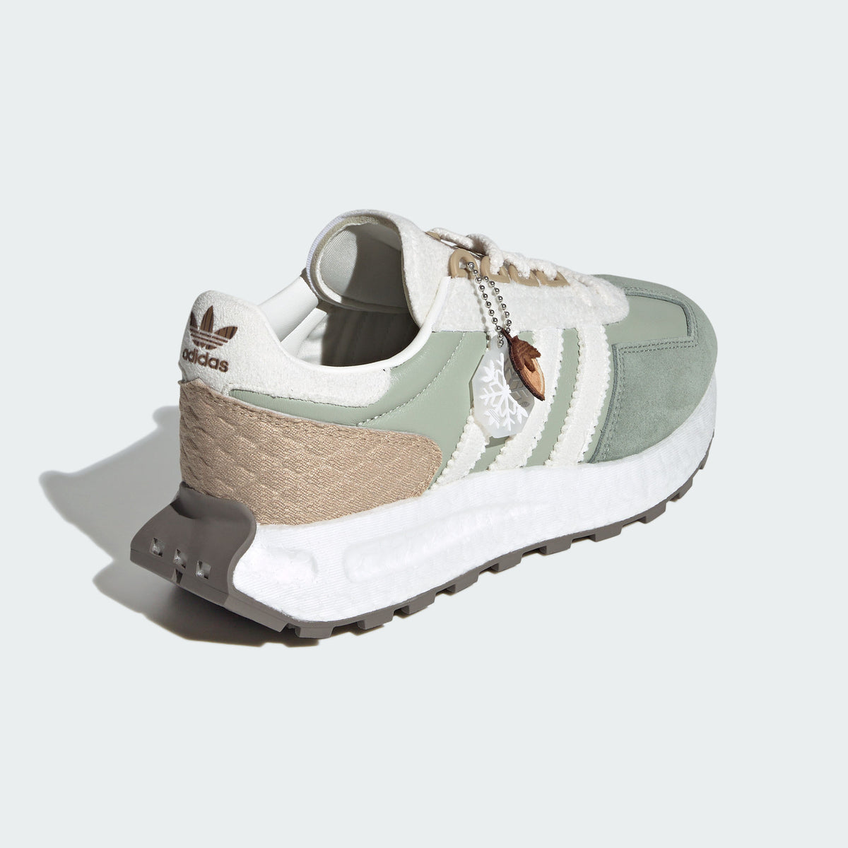 Adidas Retropy E5 Sneakers - Green / Light Khaki / White - view 6