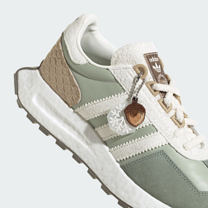 Adidas Retropy E5 Sneakers - Green / Light Khaki / White - view 7